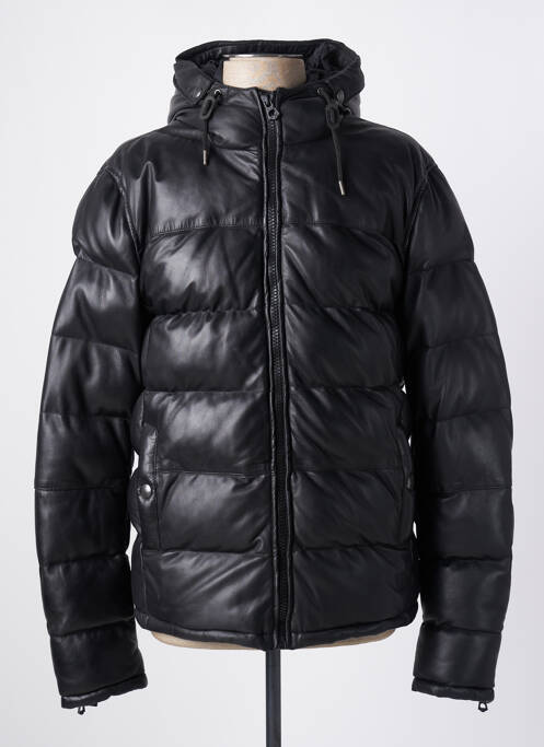 Geacă din piele negru DAYTONA bărbat