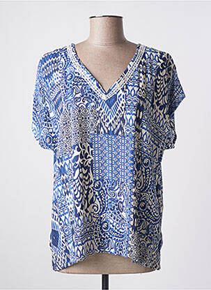 Bluză albastru JULIE GUERLANDE femeie