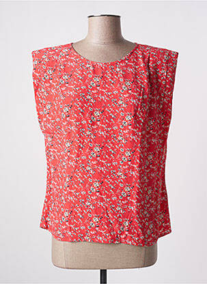 Bluză roșu JULIE GUERLANDE femeie