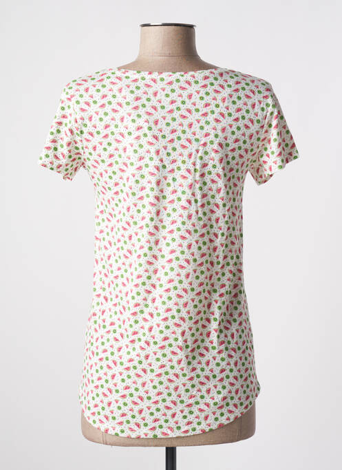 Tricou alb C'EST BEAU LA VIE femeie