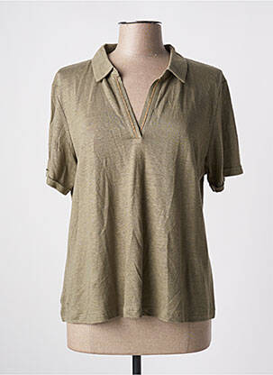 Polo verde DEVERNOIS femeie