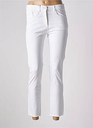 Pantalon 7/8 alb DEVERNOIS femeie