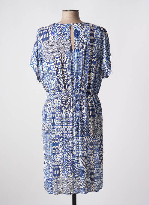 Rochie midi albastru JULIE GUERLANDE femeie