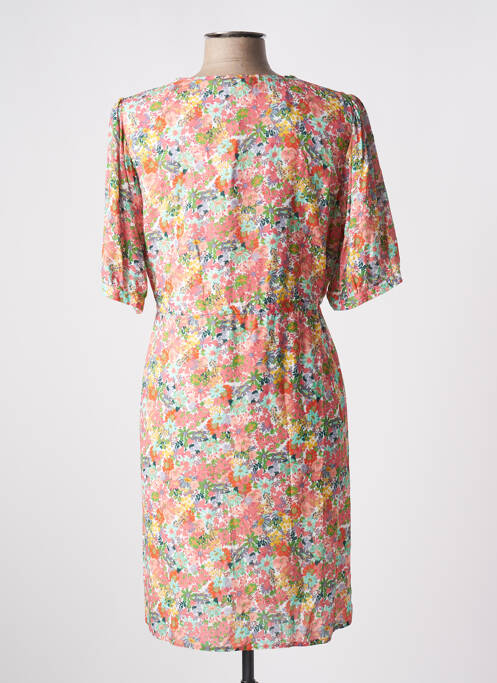 Rochie midi galben C'EST BEAU LA VIE femeie