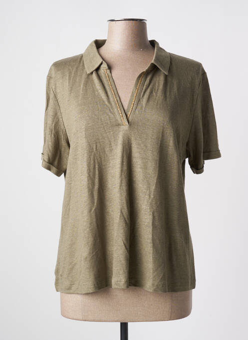 Polo verde DEVERNOIS femeie