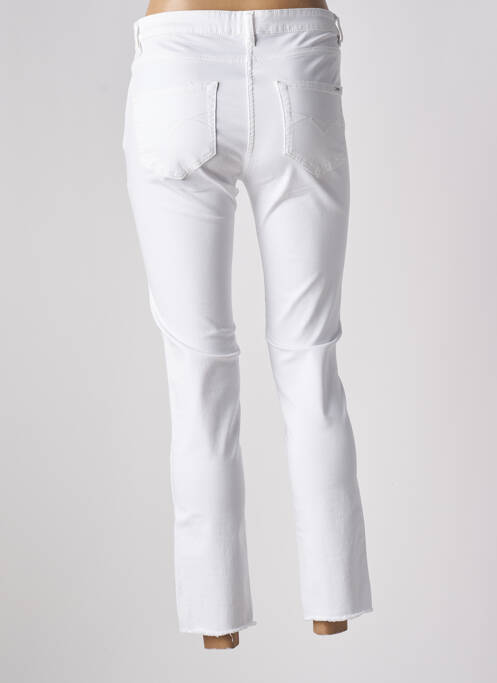 Pantalon 7/8 alb DEVERNOIS femeie