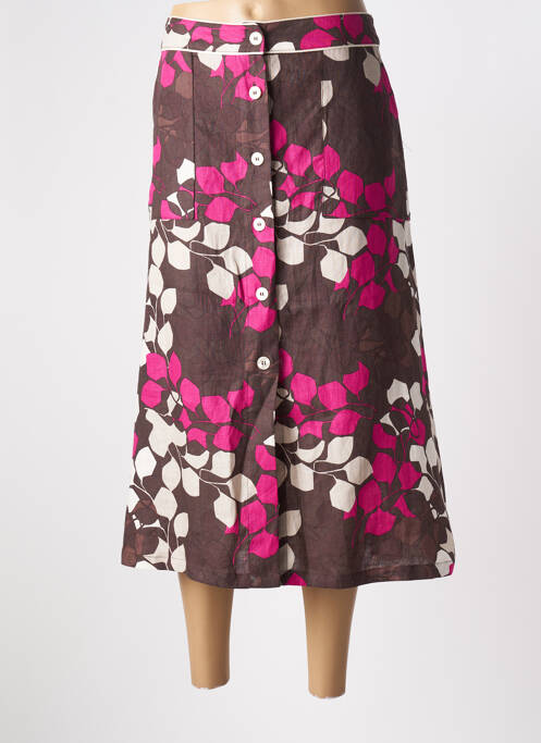 Fustă lungă maro DEVERNOIS femeie