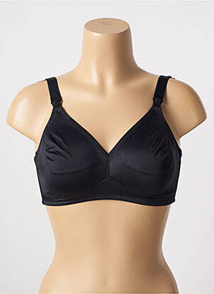 Lenjerie maternitate efect material satinat negru ANITA femeie