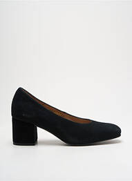 Pantofi cu toc nubuc toc de 4 la 6 cm negru PIESANTO femme
