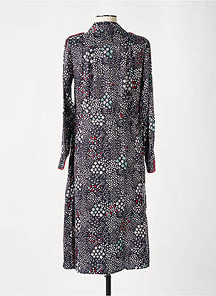 Rochie midi mâneci lungi mâneci lungi negru LOLA ESPELETA femeie