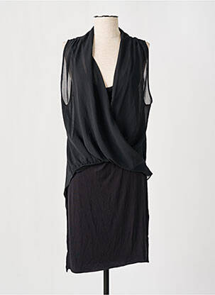 Rochie midi negru LES P'TITES BOMBES femeie