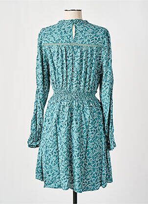 Rochie midi imprimeu fantezie mâneci lungi verde SALSA femeie