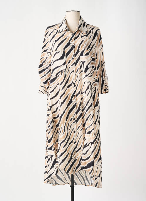 Rochie midi bej PLEASE femeie