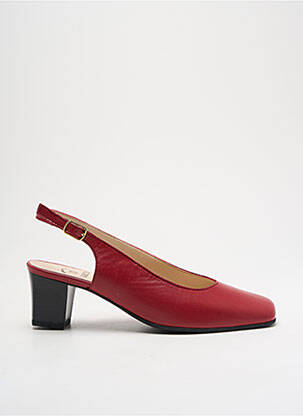 Pantofi cu toc roșu MARCO femeie