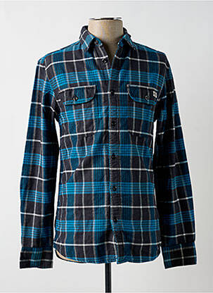 Cămașă cu mâneci lungi albastru JACK & JONES bărbat