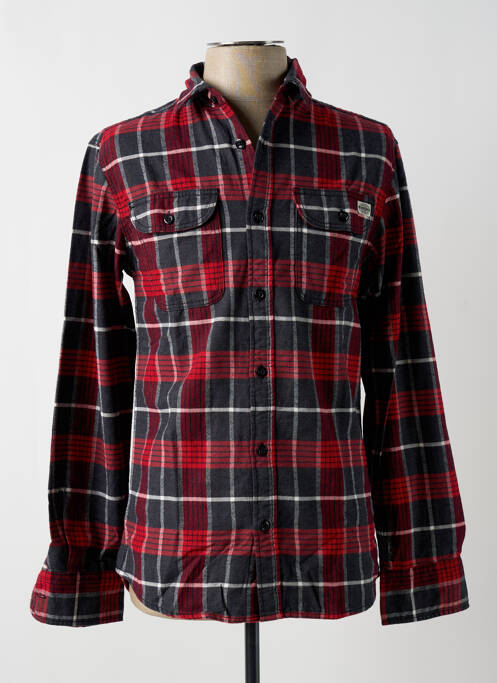 Cămașă cu mâneci lungi roșu JACK & JONES bărbat