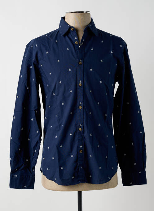 Cămașă cu mâneci lungi albastru ESPRIT bărbat