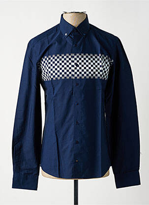 Cămașă cu mâneci lungi albastru ETERNA bărbat