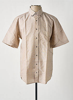 Cămașă cu mâneci scurte bej ETERNA bărbat