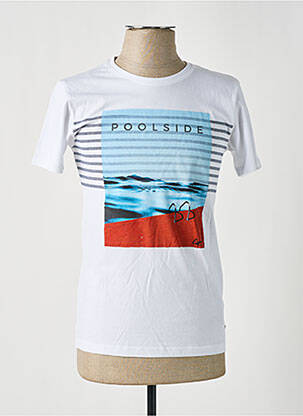 Tricou alb ESPRIT bărbat