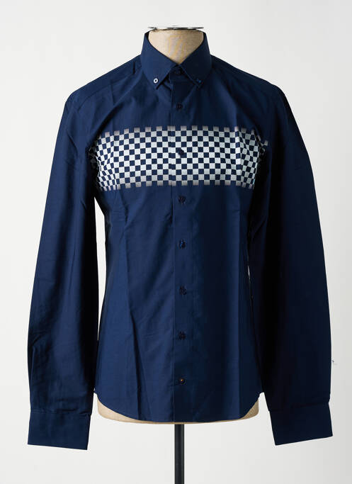 Cămașă cu mâneci lungi albastru ETERNA bărbat