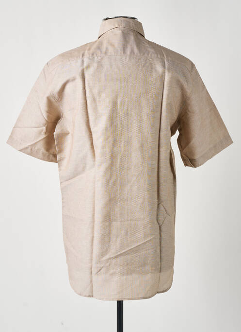 Cămașă cu mâneci scurte bej ETERNA bărbat