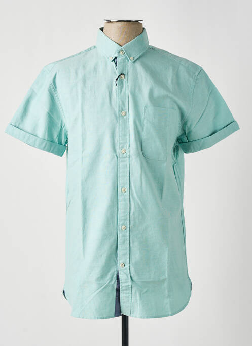 Cămașă cu mâneci scurte verde JACK & JONES bărbat