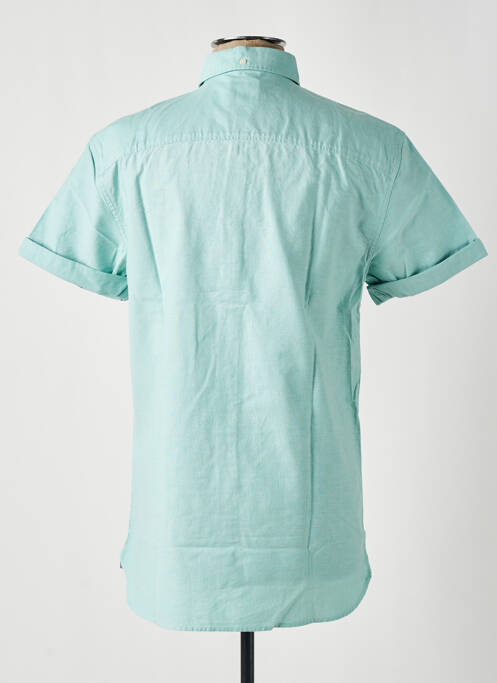 Cămașă cu mâneci scurte verde JACK & JONES bărbat