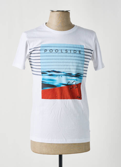 Tricou alb ESPRIT bărbat