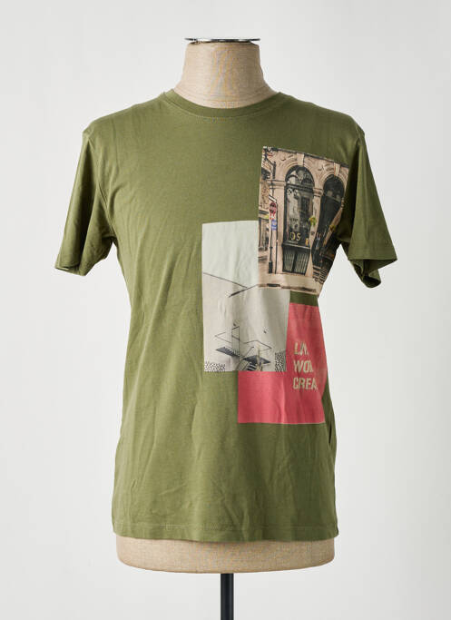 Tricou verde ESPRIT bărbat