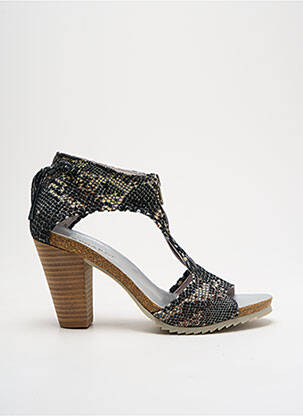 Sandale/Pantofi decupați negru REGARD femeie