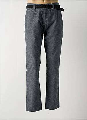 Pantalon chino țesătură melanj mărime normală gri EDC bărbat