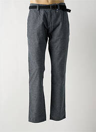 Pantalon chino țesătură melanj mărime normală gri EDC homme