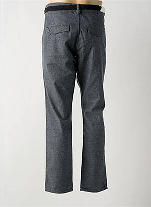 Pantalon chino țesătură melanj mărime normală gri EDC bărbat