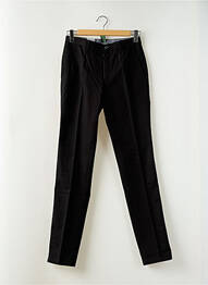Pantalon chino țesătură poplin mărime normală negru M.E.N.S homme
