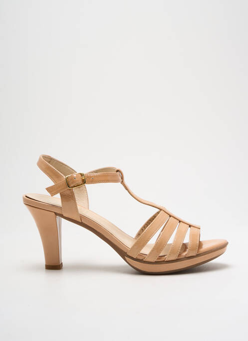 Sandale/Pantofi decupați bej GADEA femeie