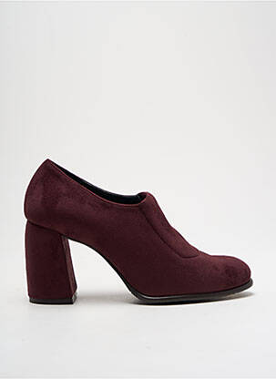 Botine/ghete toc pătrat toc de 7 la 9 cm violet GADEA femeie