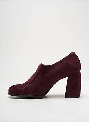 Botine/ghete toc pătrat toc de 7 la 9 cm violet GADEA femeie