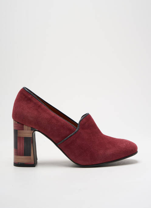 Mocasini violet GOLD BUTTON femeie