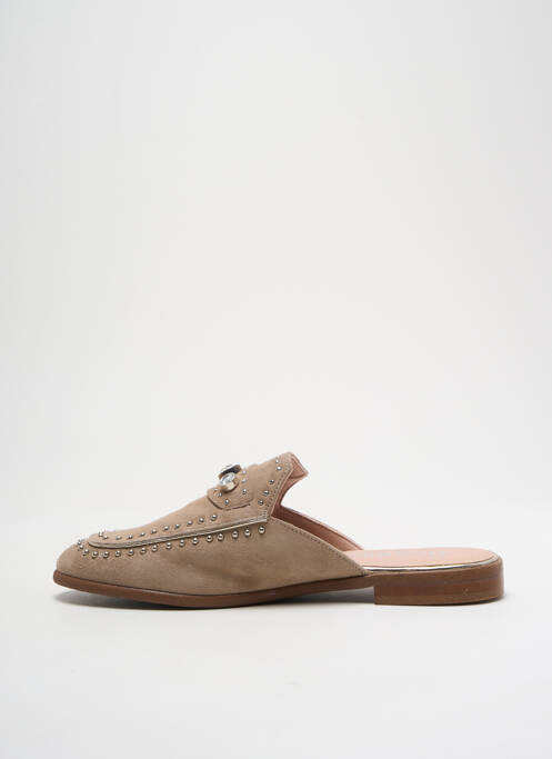 Mulete/Saboți bej DORKING femeie