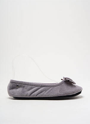 Papuci/Pantofi de casă gri ISOTONER femeie