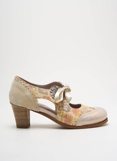 Sandale/Pantofi decupați bej DKODE femeie