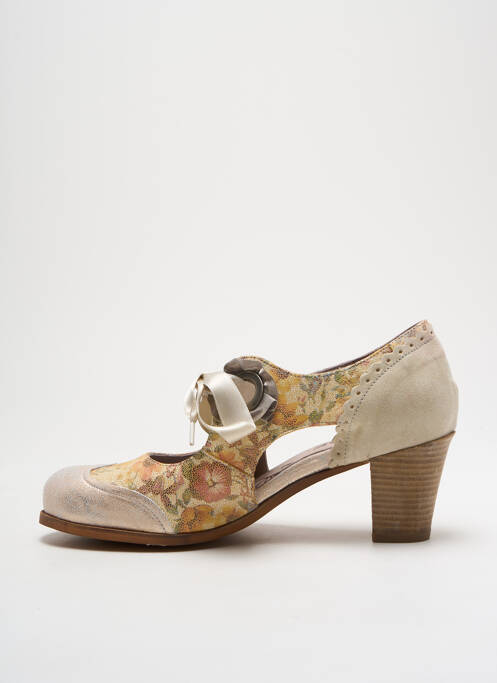 Sandale/Pantofi decupați bej DKODE femeie