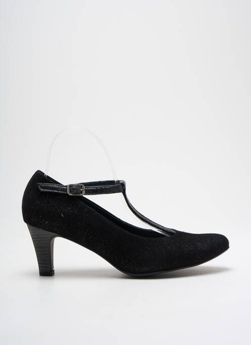 Pantofi cu toc negru UN TOUR EN VILLE femeie