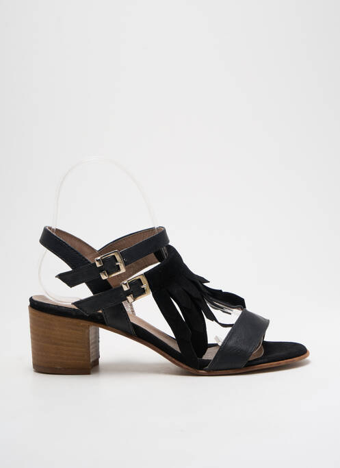 Sandale/Pantofi decupați negru BISOUS CONFITURE femeie