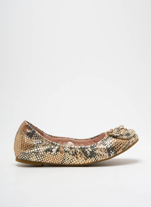 Balerine auriu COULEUR POURPRE femeie