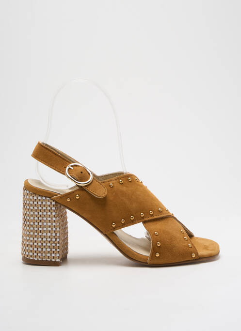 Sandale/Pantofi decupați maro MARROQUI SANCHEZ femeie