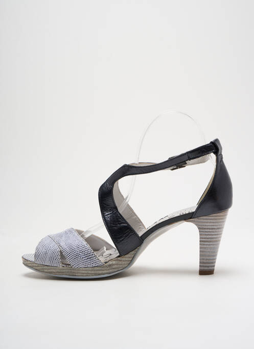 Sandale/Pantofi decupați negru UN TOUR EN VILLE femeie