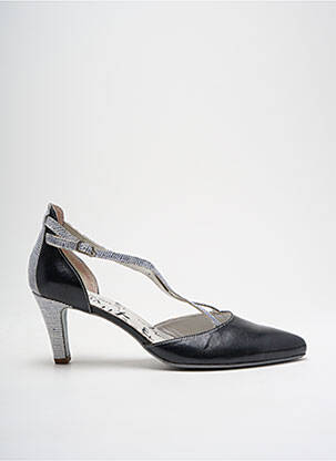 Pantofi cu toc negru UN TOUR EN VILLE femeie