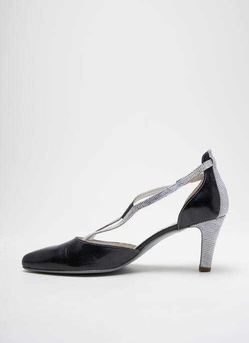 Pantofi cu toc negru UN TOUR EN VILLE femeie